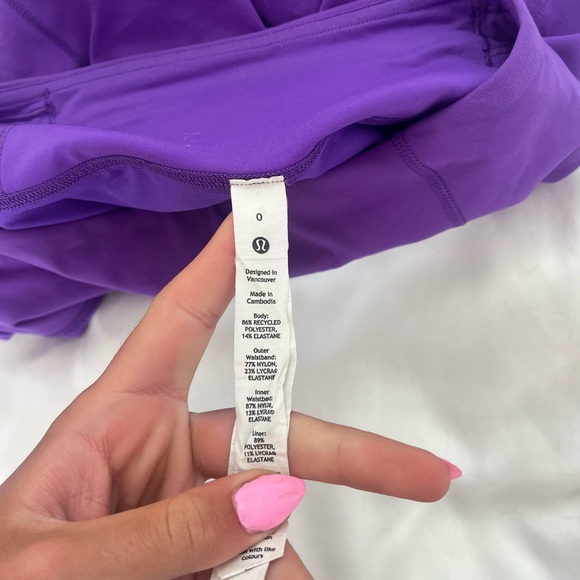 COPY - Purple Women's lululemon Shorts - Picture 3 of 3